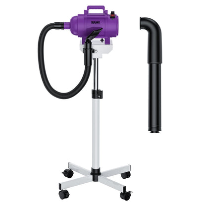 Burano Dog Grooming Dryer Stand-Purple